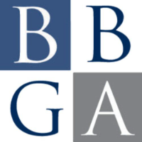 Blasingame, Burch, Garrard & Ashley, P.C. Law Firm Logo by Evan Jones in Greensboro GA